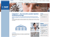 Desktop Screenshot of catamold.de